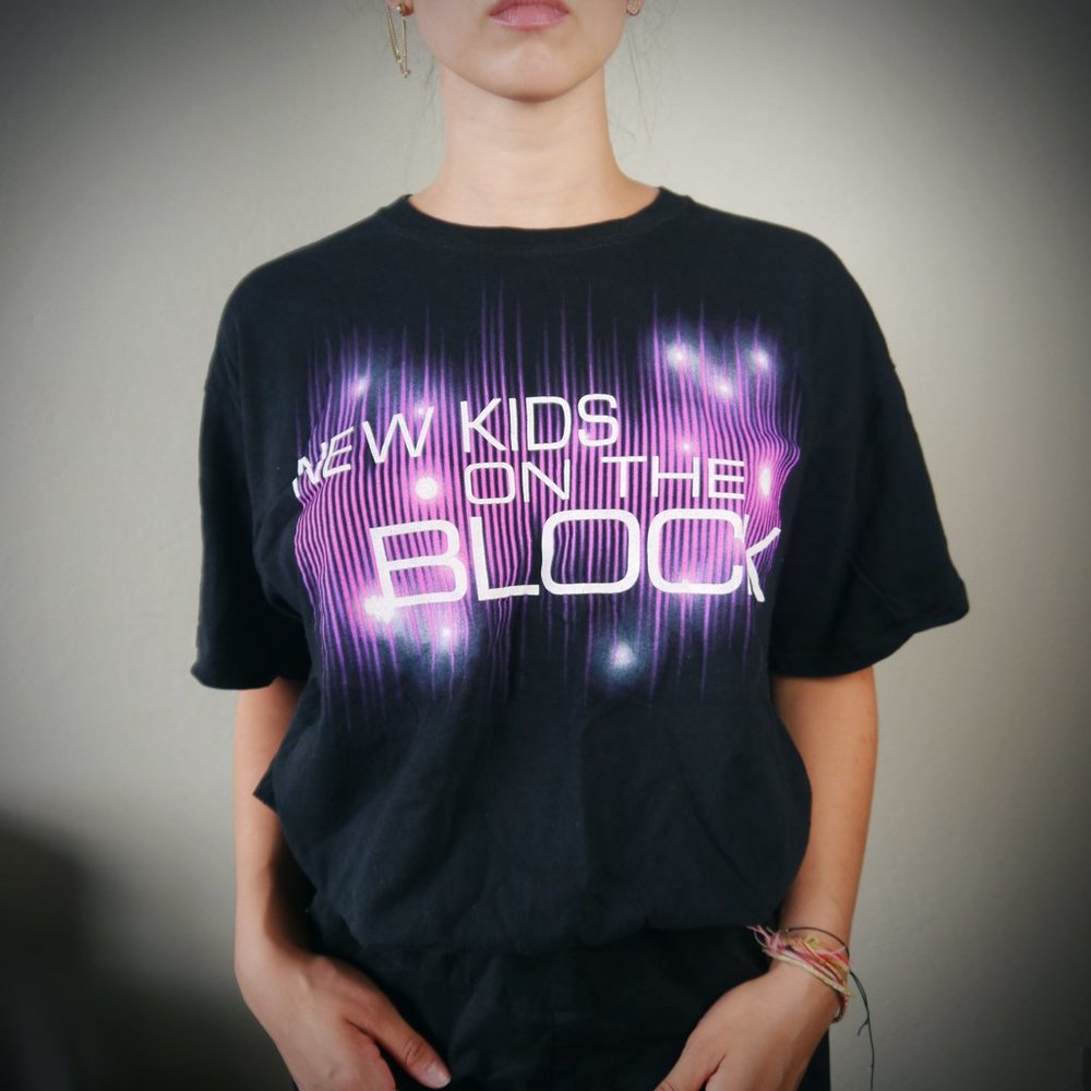 VINTAGE New Kids on The Block Concert Tee | Size L